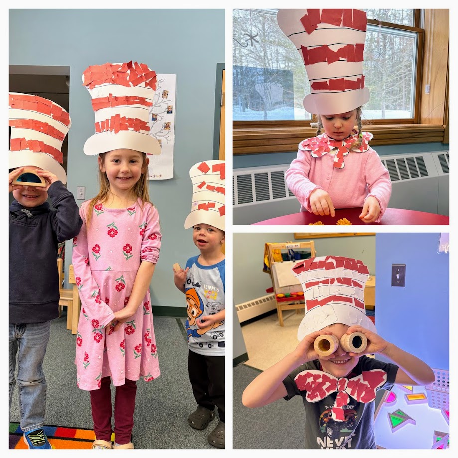 students with hats on